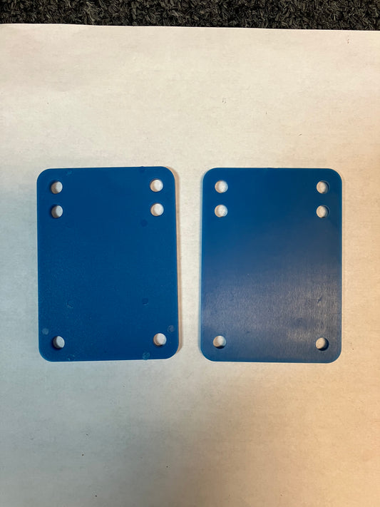 ESSentials shock riser pads 1/8” blue set of 2