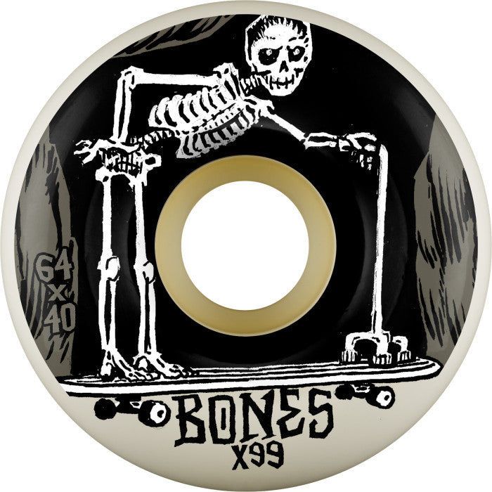 BONES WHEELS X-Formula Skateboard Wheels Better Sk8 64 X 40 99A 4PK