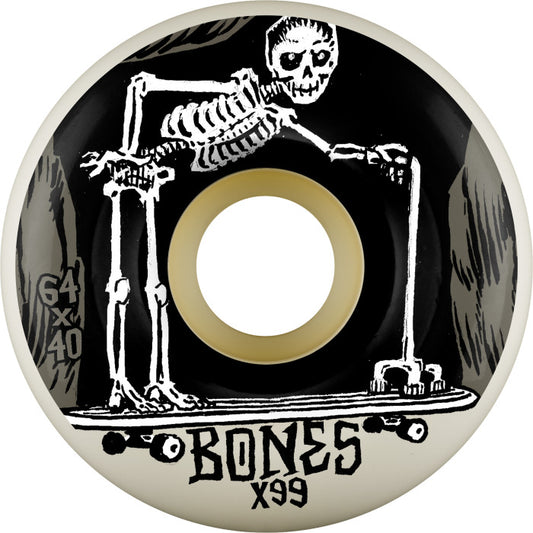 BONES WHEELS X-Formula Skateboard Wheels Better Sk8 64 X 40 99A 4PK