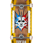 Opera Fatties Torn Spike Skateboard Complete 12x32.4