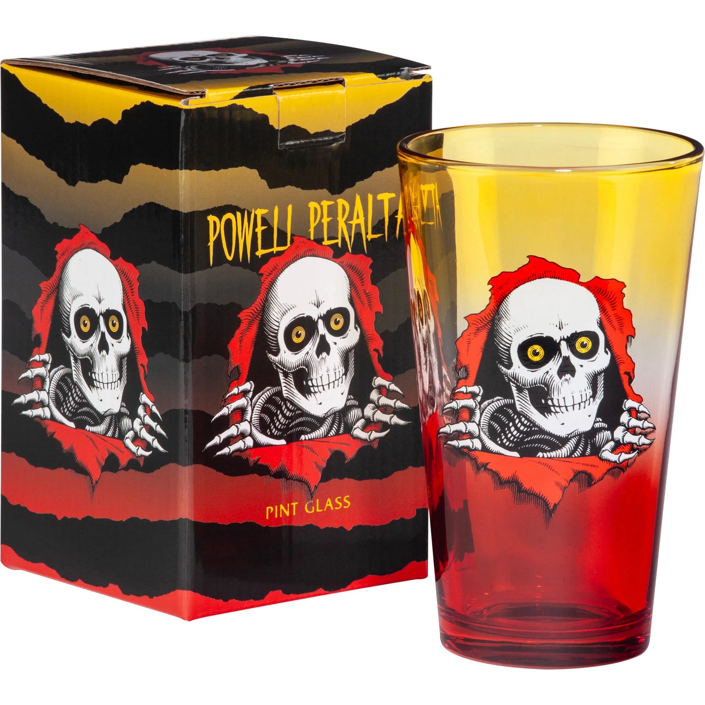 Powell Peralta Skate Graphic Ripper Pint Glass