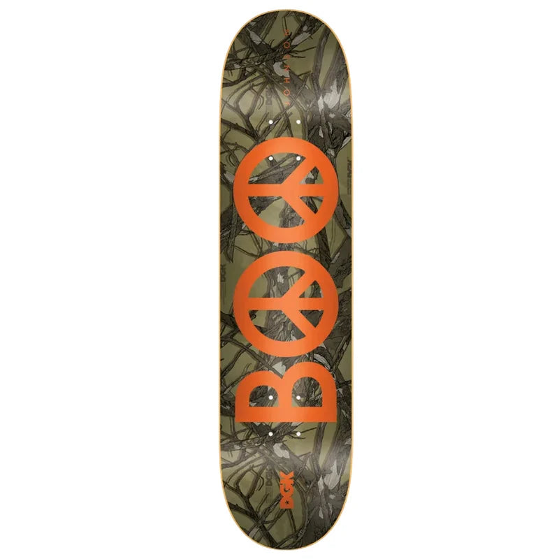 DGK Boo Johnson Woodland Skateboard Deck 8.25”