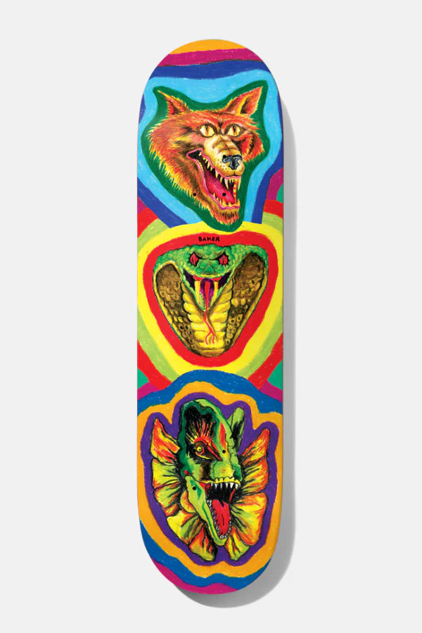 Baker Hawk Fried Beast Skateboard Deck 8.0”