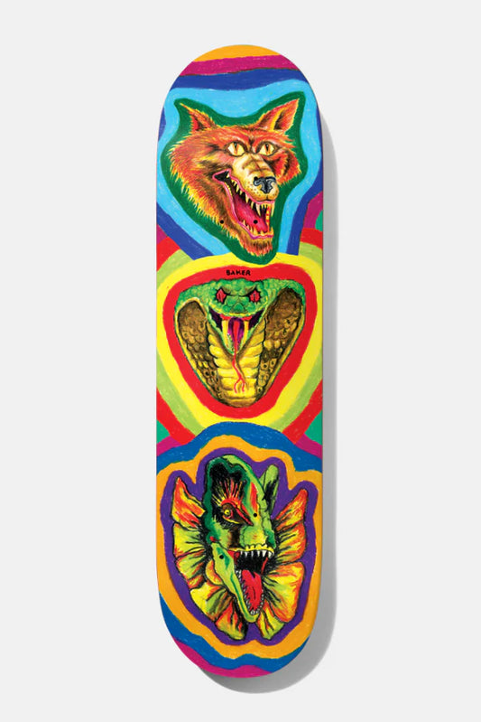 Baker Hawk Fried Beast Skateboard Deck 8.0”