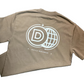 Daville x AS Colour S/S Heavyweight Boxy Fit Shirt Worldwide Brown