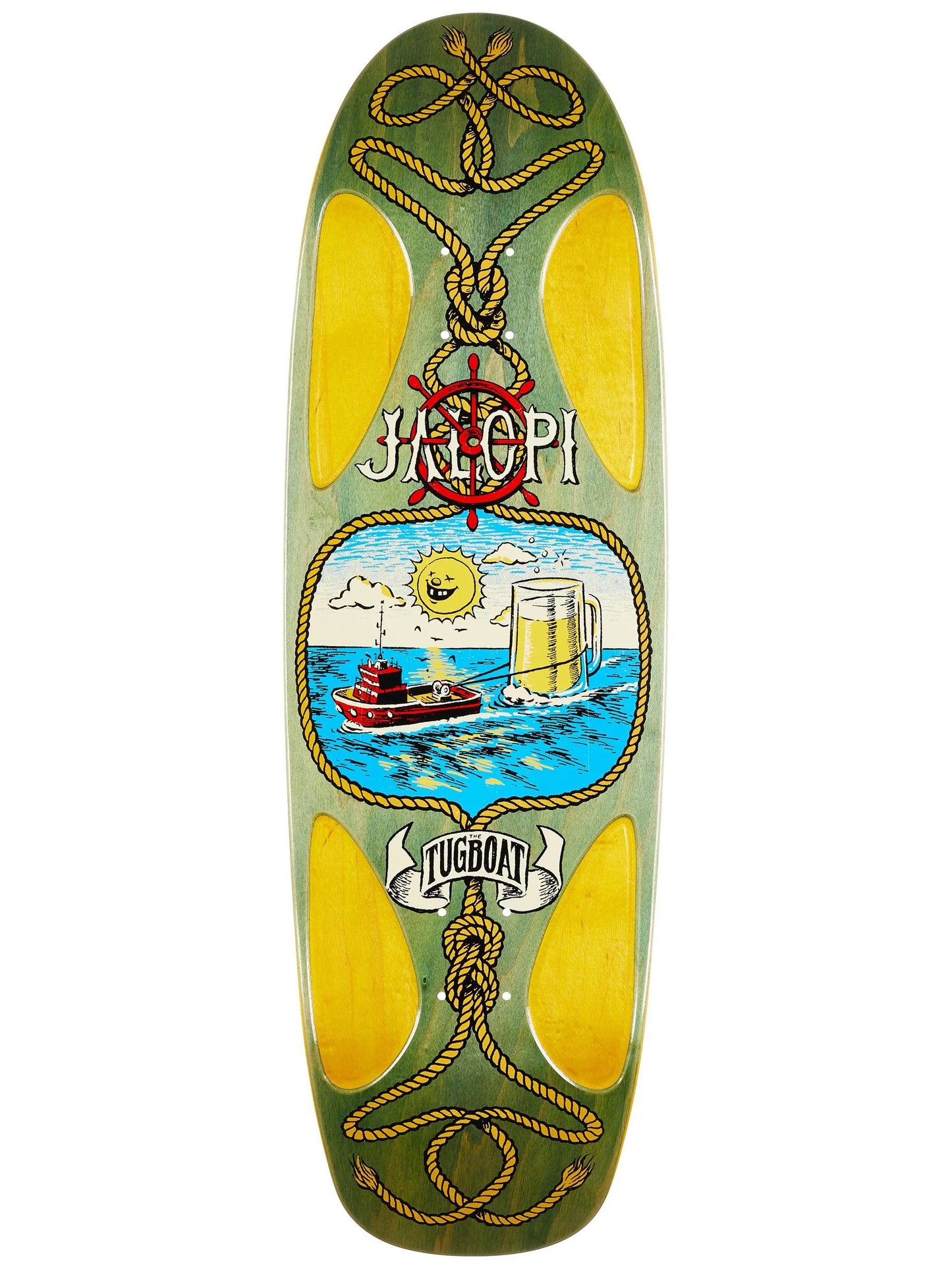 Antihero 9.8 Deck Jalopi The Tug Boat shaped