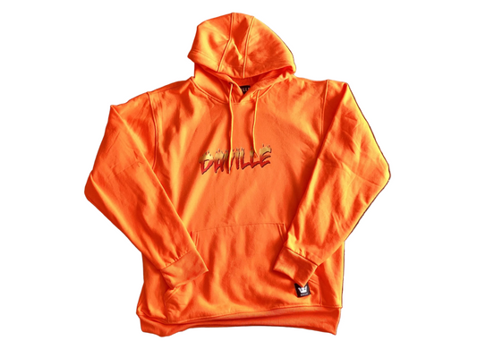 Daville Flames Orange Hoodie