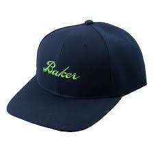 Baker Cursive Snapback Hat