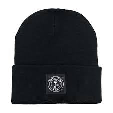 Skeleton Key Mfg Fisherman Black Beanie Hat