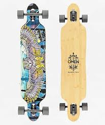 Omen Tatsu 41" Drop Through Longboard Complete