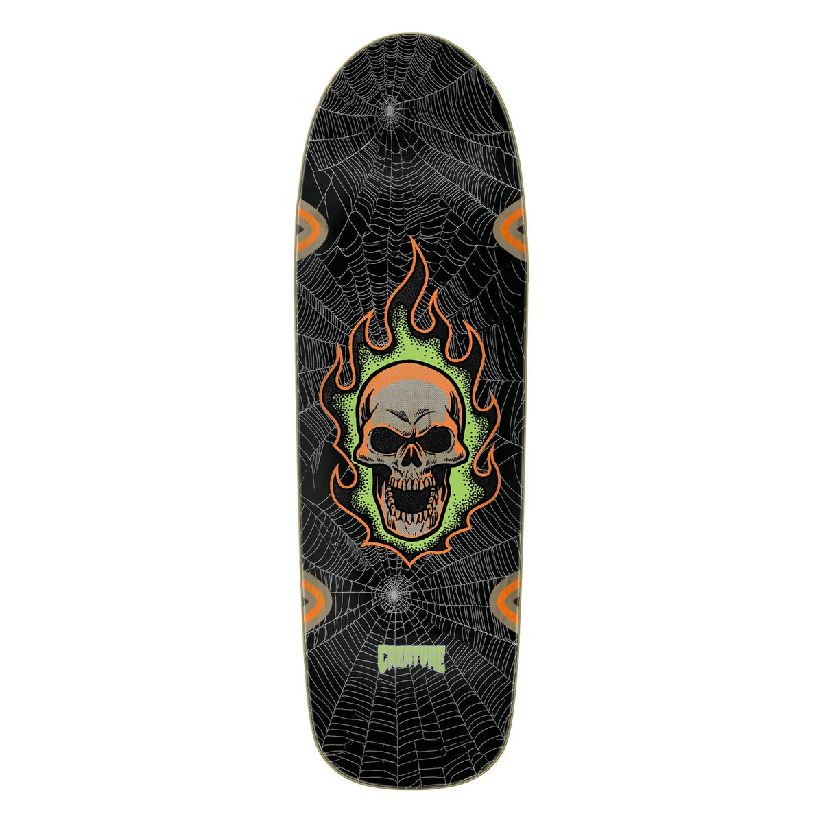 Creature Bonehead Webbed Team 9.0 Skateboard Deck