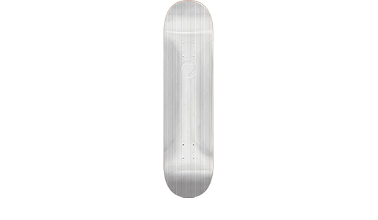 The Heart Supply Cosmic Stripes Deck 8.5 Peal White