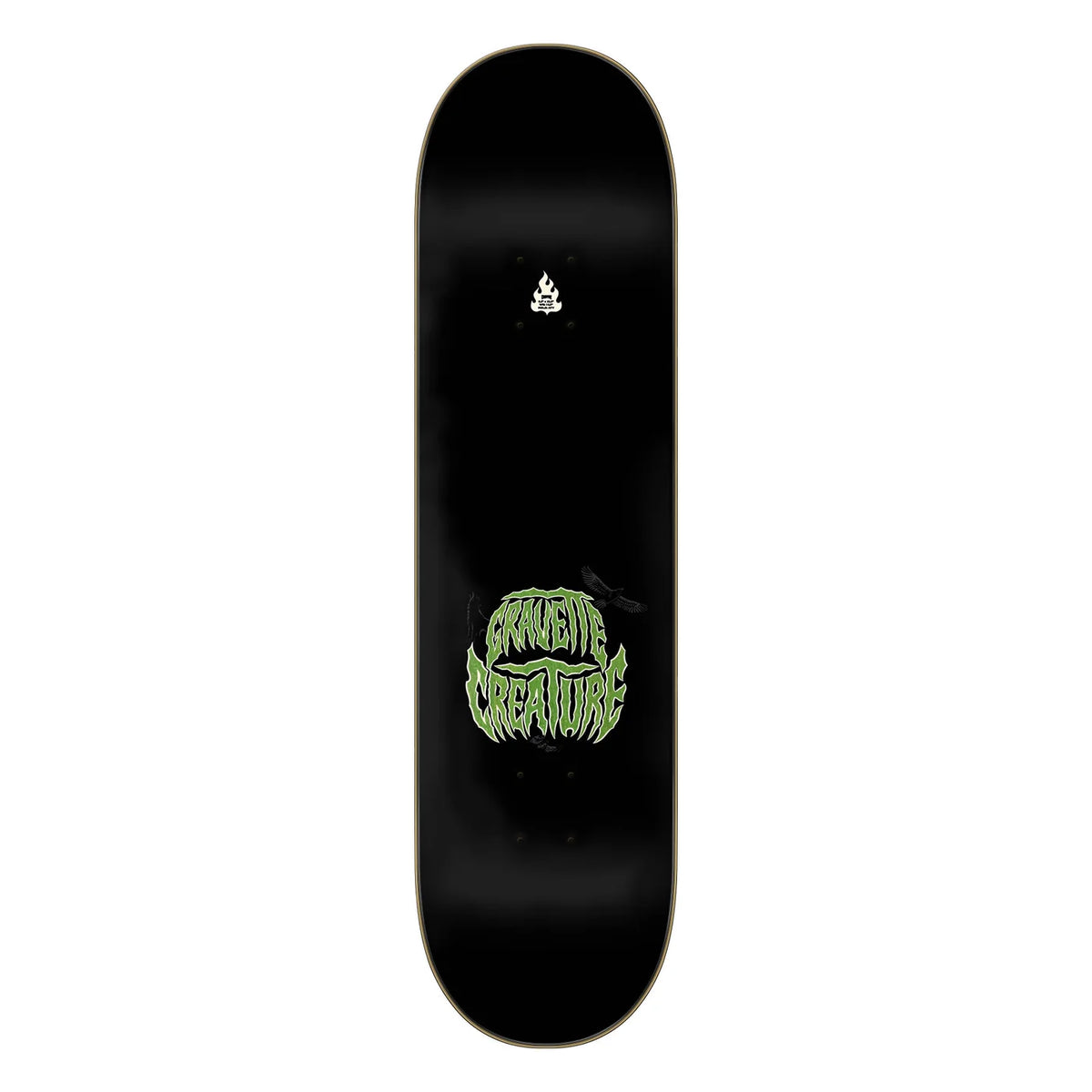 Creature Gravette Hippie Skull IV Pro 8.3 Skateboard Deck