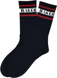 Baker socks Stripe Crew Navy