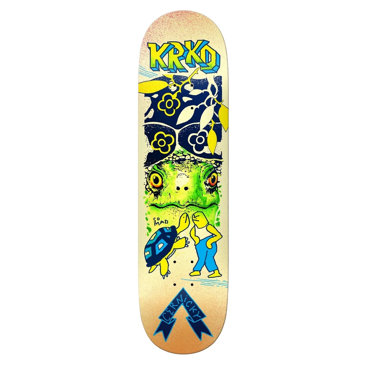 Krooked Cernicky Mad Turtle 8.5 Skateboard Deck
