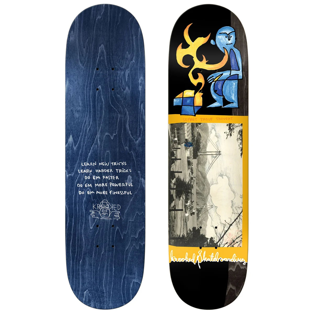 Krooked Cernicky Bridge 8.5 Skateboard Deck