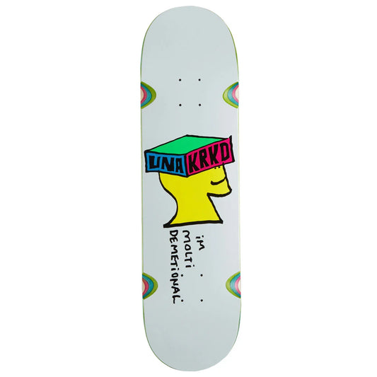 Krooked Una Molti Demet 8.28 Skateboard Deck