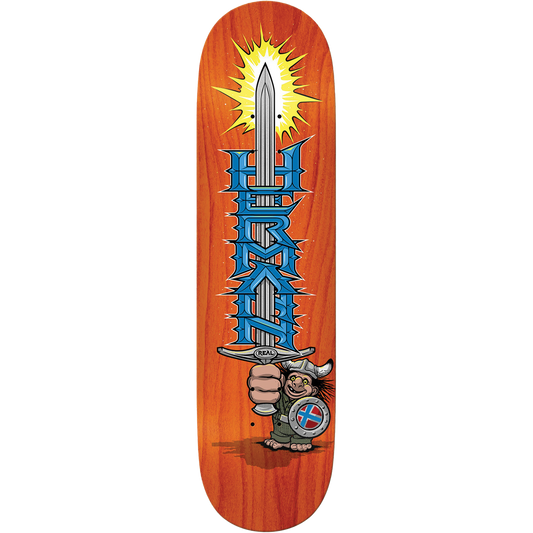 Real Hermann Mighty 8.5 True Fit Skateboard Deck