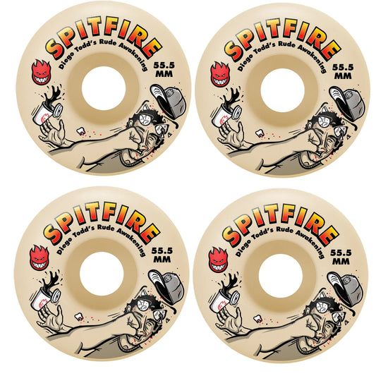 Spitfire F4 Diego Rude Awakening 55.5mm 99a Wheels
