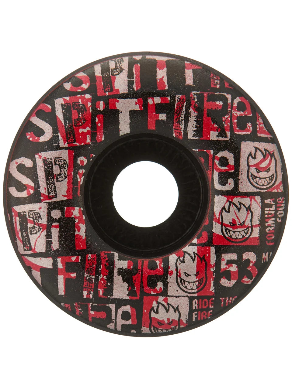 Spitfire F4 Ransom Radial Black 53mm 99a Wheels