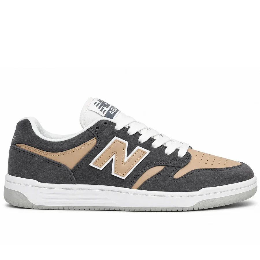 New Balance 480 Grey/Beige Skate Shoe