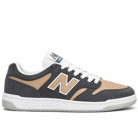 New Balance 480 Grey/Beige Skate Shoe