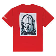 Element T-Shirt Star Wars Mando Red S