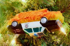 FA Cop Car Christmas Ornament