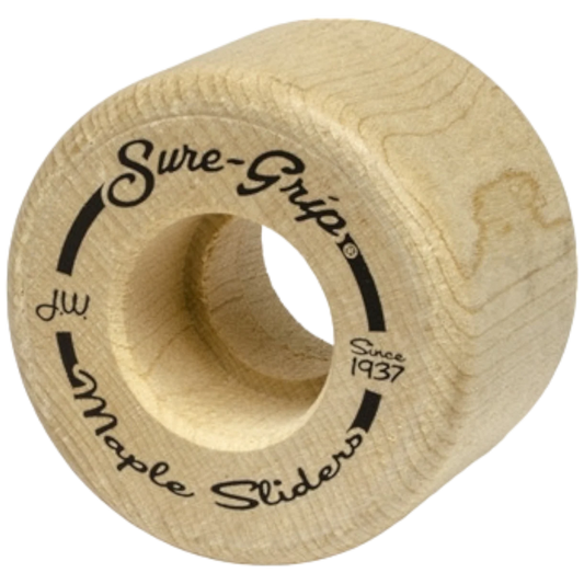 Sure Grip Wooden/Maple Slider Rollerskate Wheels