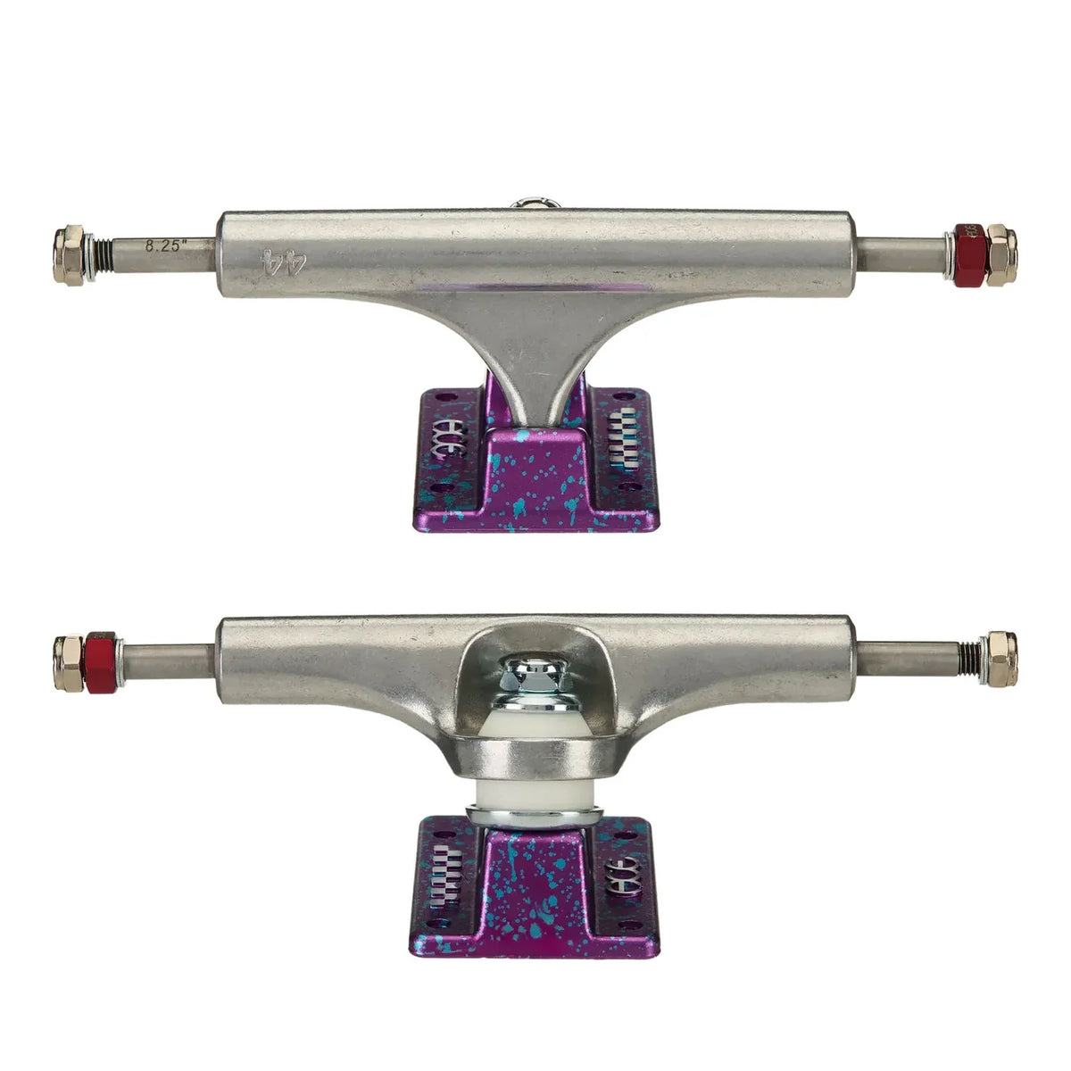 Ace AF1 44 8.25 Magenta Splatter/Pol Skateboard Trucks