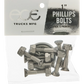 Ace 1” Phillips Hardware Set Silver