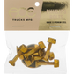 Ace 1” Phillips Hardware Set Gold