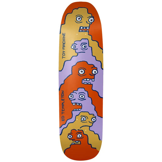 Toy Machine Ed Templeton Glo 9.0 Skateboard Deck