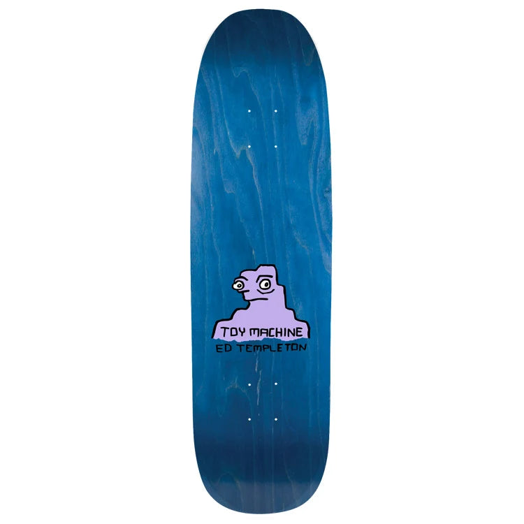 Toy Machine Ed Templeton Glo 9.0 Skateboard Deck
