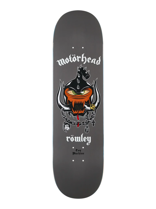 Toy Machine Geoff Rowley Motorhead Skateboard Deck 8.5
