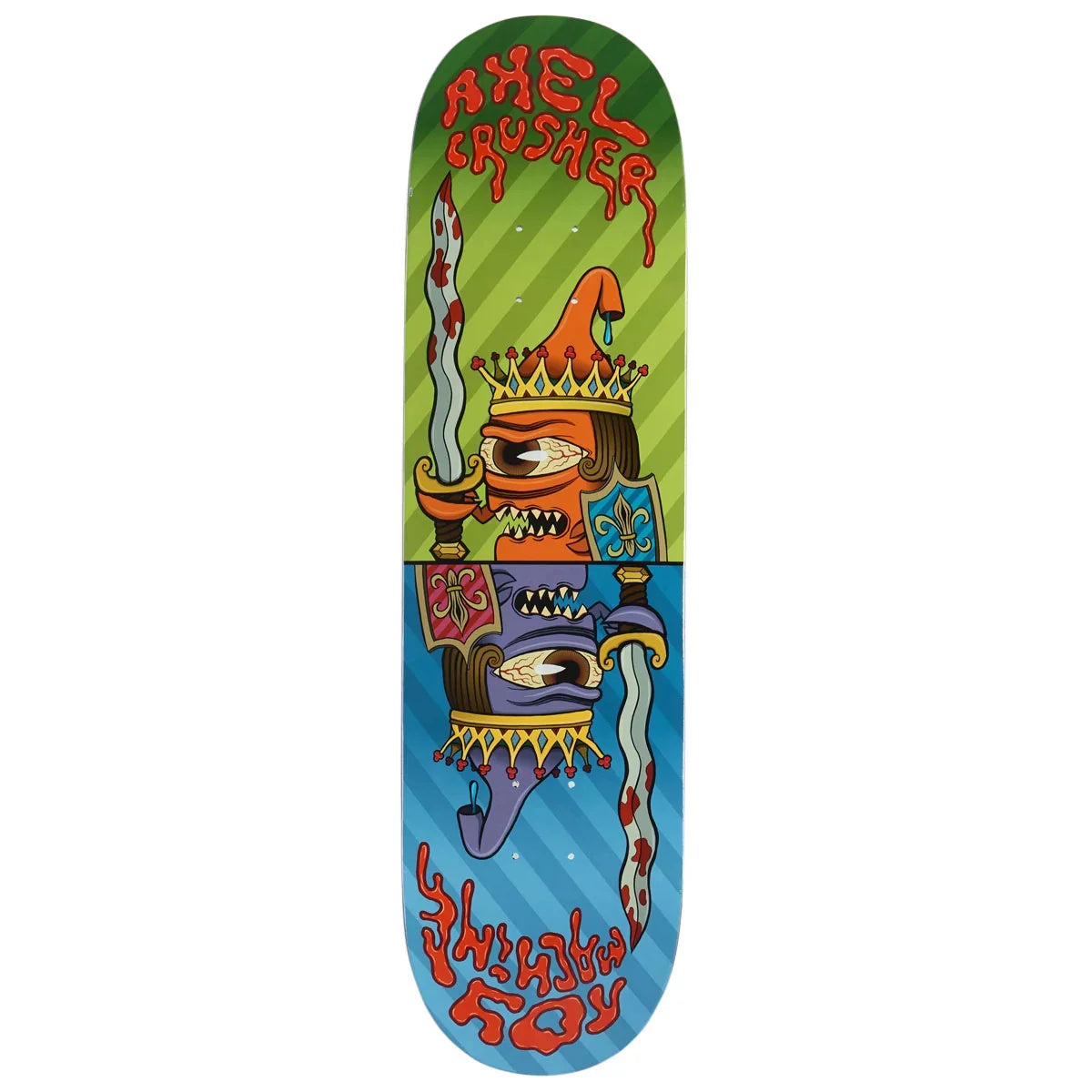 Toy Machine Axel Cruysberghs King Card 8.38 Skateboard Deck