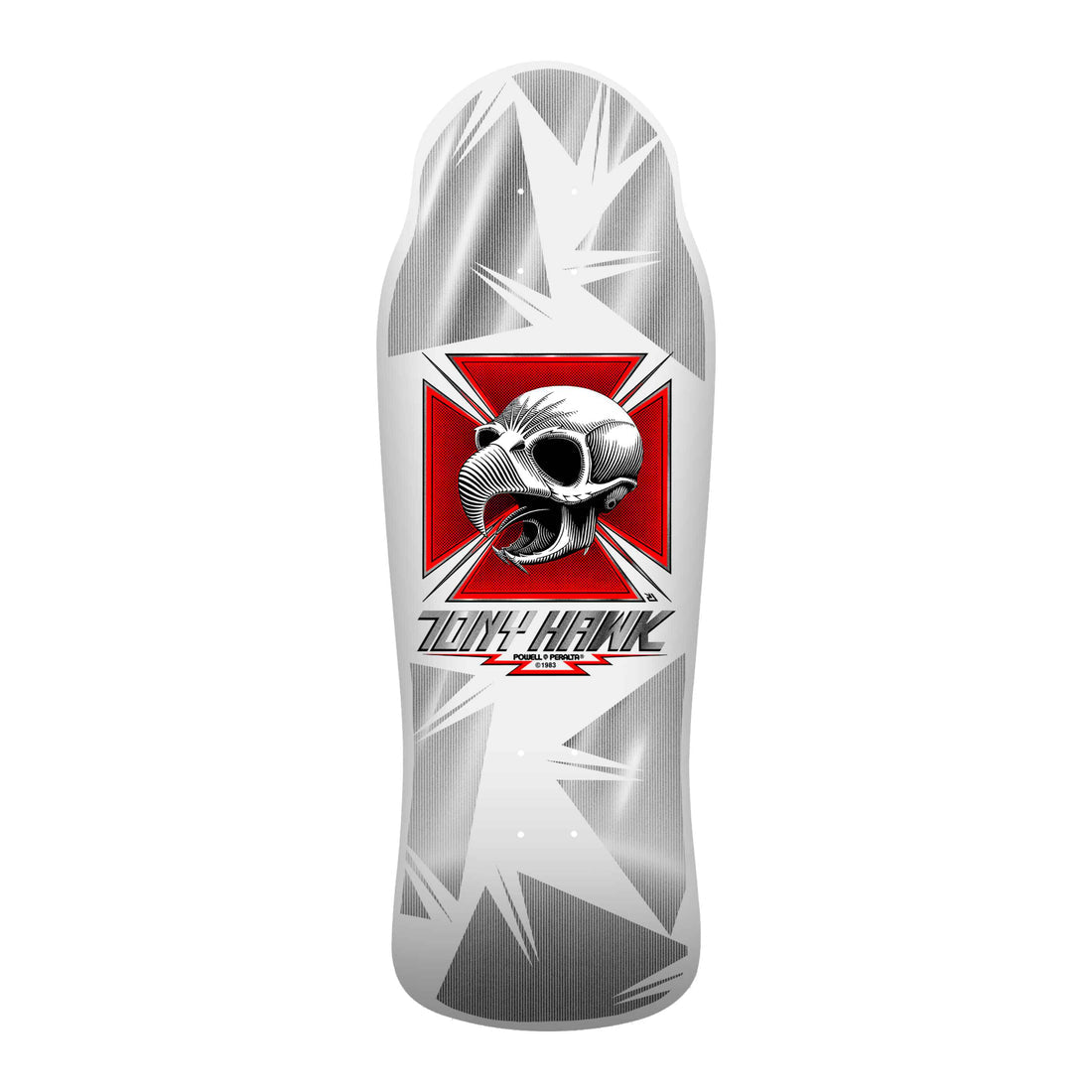 Powell Peralta Bones Brigade Series 17 WHITE TONY HAWK Skateboard Deck Reissue 2026