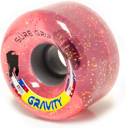 Sure-Grip Gravity Glitter Wheels Pink