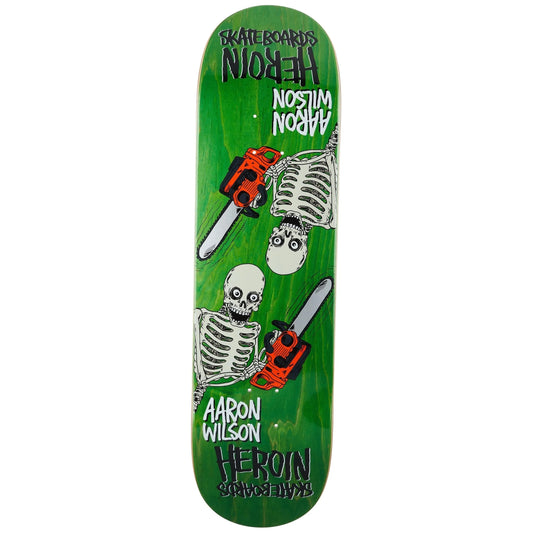 Heroin 8.5 deck Wilson Chainsaw Skeletons 8.5 Deck