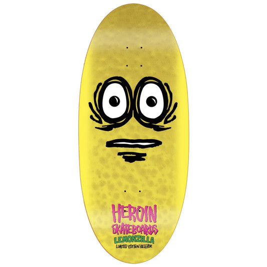 Heroin Skateboard deck 13.5” x 31.5” Lemonzilla