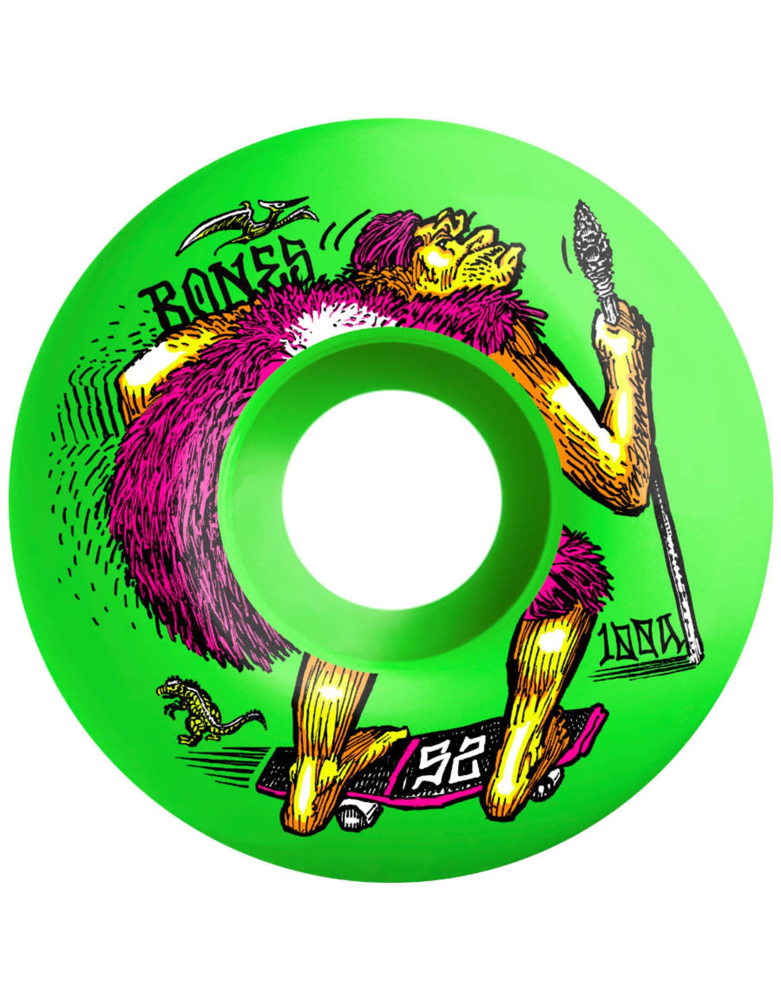 Bones NEONderthal V4 Wheels - Thumbnail 2
