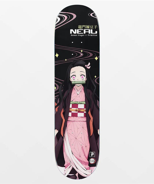 Primitive x Demon Slayer Neal Nezuko 8.25" Skateboard Deck