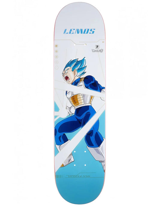 Primitive DBZ Lemos Vegeta SSG 8.25" White - Skateboard Deck