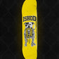 Real Ishod Good Dog V2 Limited Skate Shop Day Gold 8.5 Skateboard Deck