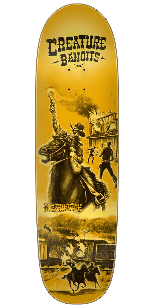 Creature Worthington Bandits Skateboard Deck 8.8