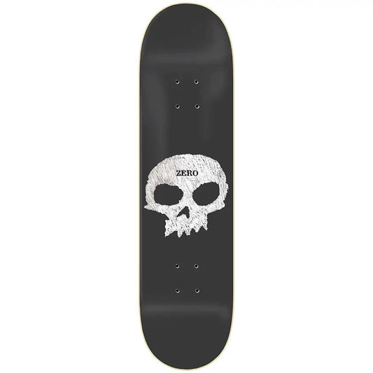 Zero Single Skull Chalkboard Deck 8.5