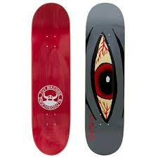 Toy Machine Sect Eye Bloodshot Deck Charcoal 8.12”