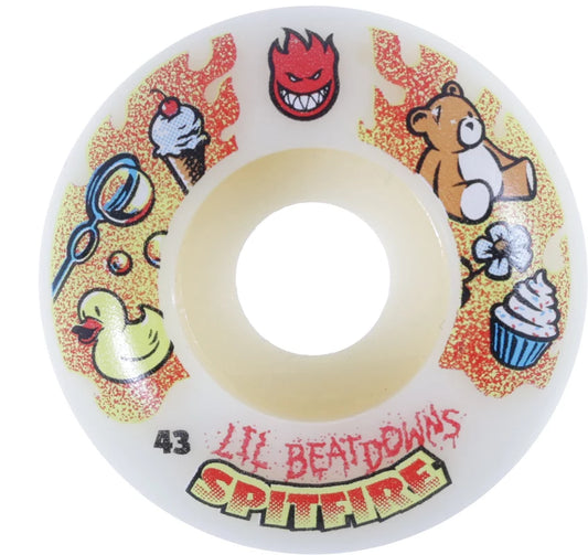 SPITFIRE 43mm FORMULA FOUR LIL BEATDOWNS SKATEBOARD WHEELS 43mm 99
