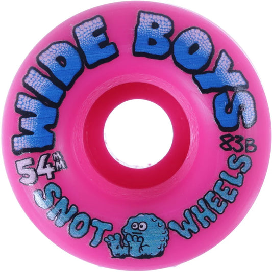 SNOT WIDE BOYS SKATEBOARD WHEELS 54mm 83b