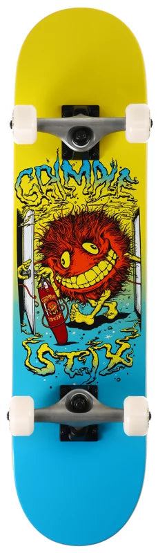 ANTI-HERO GRIMPLESTIX WELCOME HOME 7.3 COMPLETE SKATEBOARD